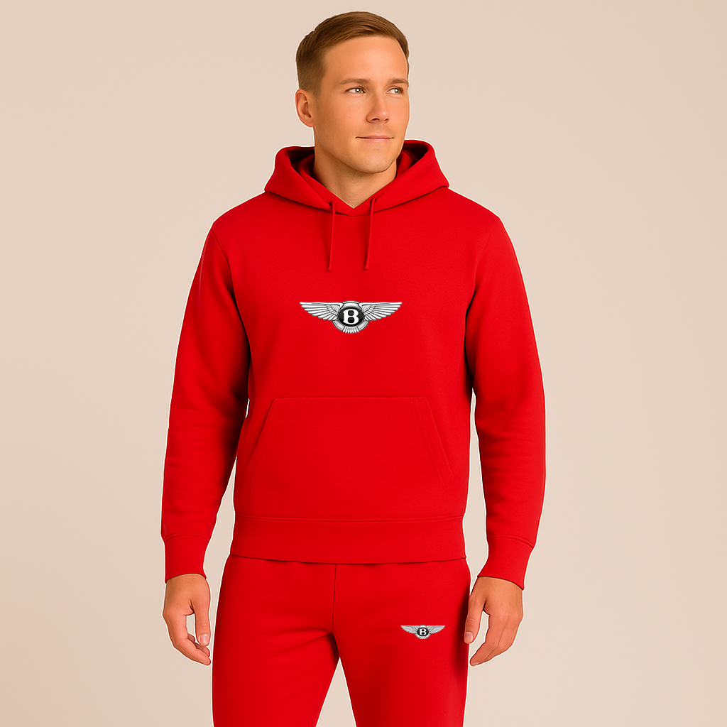 Men’s Bentley Motorsports Car Hoodie Joggers Set